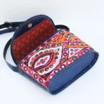 Kutchi Embroidery With Handwoven Design Sling bag - Image 5