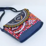 Kutchi Embroidery With Handwoven Design Sling bag - Image 4