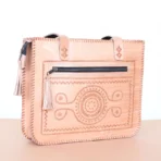 Skinny | Handstitched design Genuine Leather Handbag