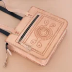 Skinny | Handstitched design Genuine Leather Handbag - Image 2